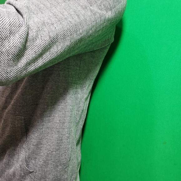 Frank and Oak Rue St Viateur Gray Large Zip Hoodie Jacket.  - Picture 2 of 3